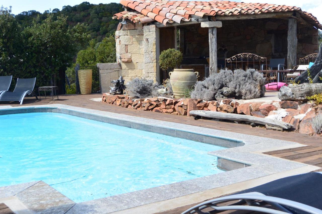 Villa Carole Piscine Privee Spa Fautea Zonza Εξωτερικό φωτογραφία