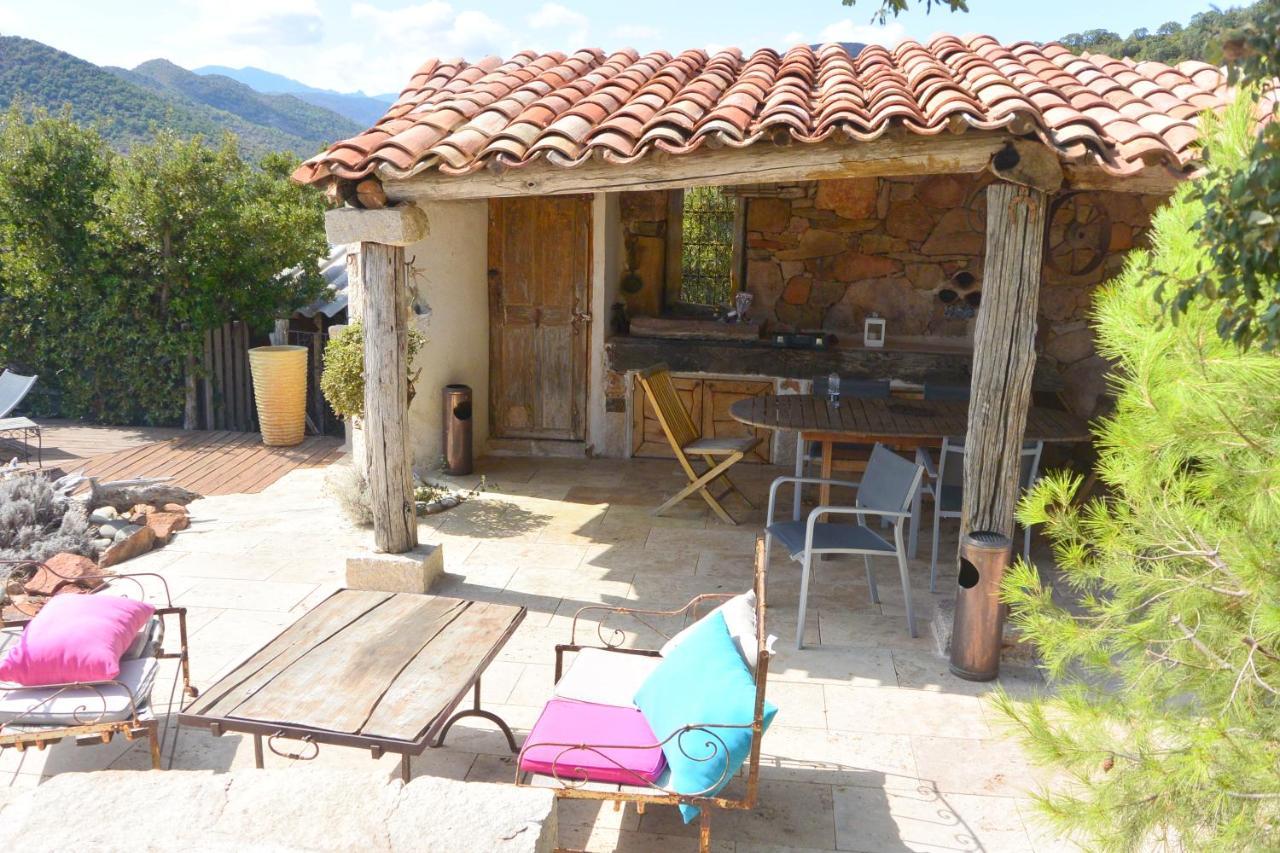 Villa Carole Piscine Privee Spa Fautea Zonza Εξωτερικό φωτογραφία
